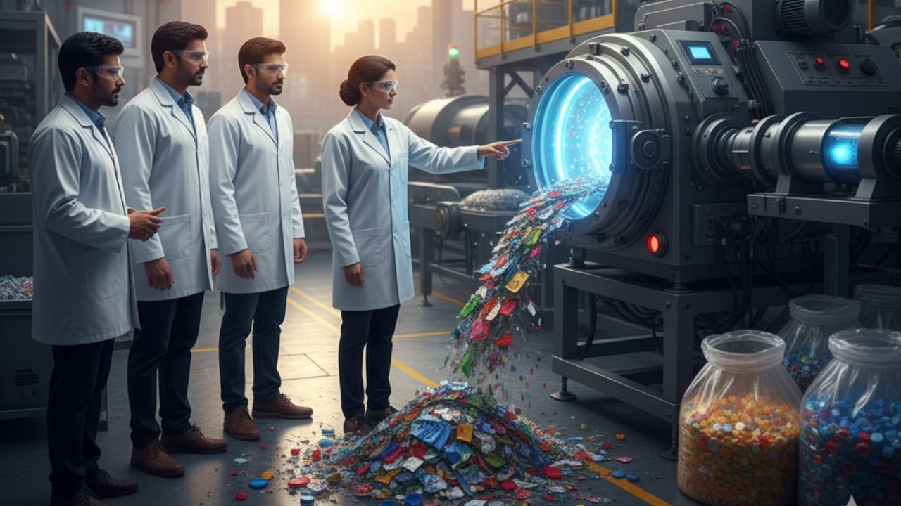 Pune startup recycling unrecyclable plastic chip packets into fashionable sunglasses and premium products