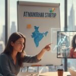 Atmanirbhar startup fund Haryana signing ceremony with Industries Department and SIDBI Venture Capital officials for Rs 100 crore agreement