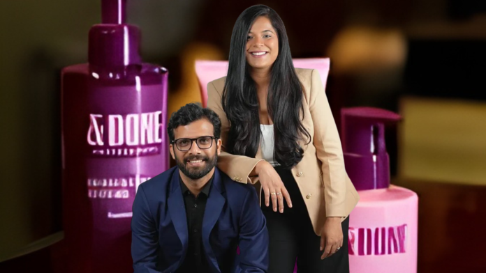 &Done Indian haircare brand founders with biotechnology formulations for Indian hair