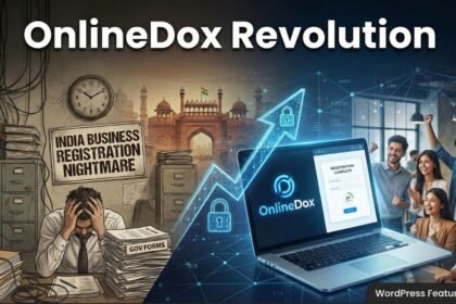 OnlineDox business registration platform transforming India's startup licensing and company incorporation process from complex paperwork to streamlined digital solutions