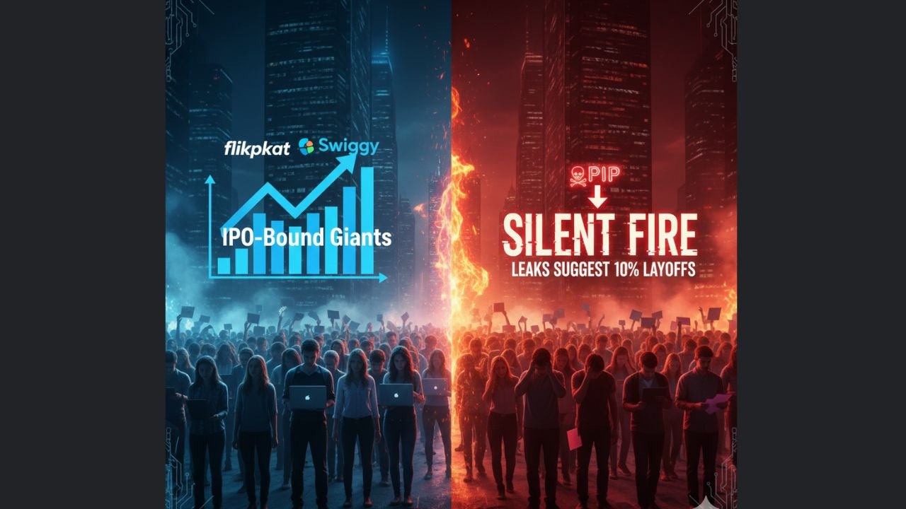 Flipkart Swiggy PIP layoffs silent fire performance improvement plan workforce reduction IPO strategy tech startup layoff employees