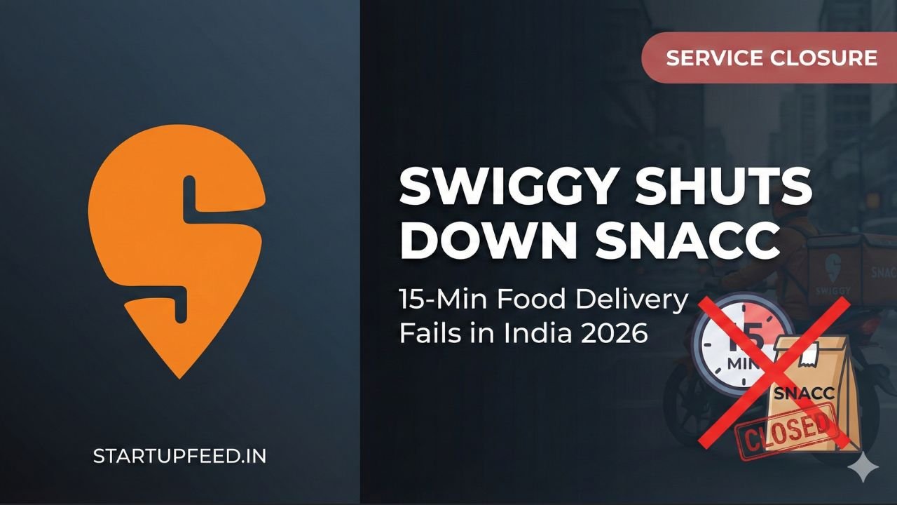 Swiggy shuts down SNACC 15-minute food delivery app in India 2026