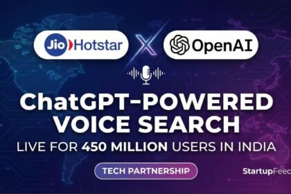 JioHotstar OpenAI ChatGPT voice search 450 million India OTT streaming 2026