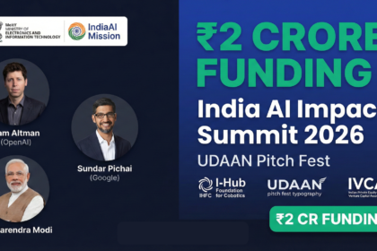 India AI Impact Summit 2026 at Bharat Mandapam New Delhi with AI startup showcases and UDAAN pitch fest