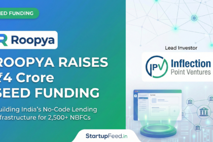 Roopya founders Sudipta Kumar Ghosh Raman Vig India no-code lending SaaS NBFC seed funding Inflection Point Ventures 2026