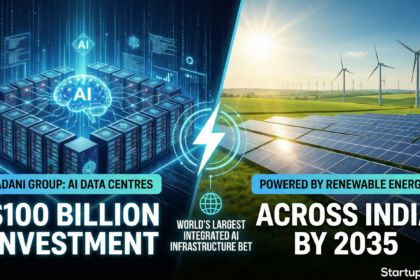 Adani Group Gautam Adani $100 billion AI data centres renewable energy India 2035 Google Microsoft hyperscale