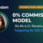 Yes Madam co-founder Akanksha Vishnoi alongside the 0% commission model announcement. The home salon startup achieved Rs 94.4 Cr revenue in FY25 and targets Rs 200 Cr in FY26.