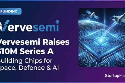 Vervesemi India fabless semiconductor startup $10 million Series A funding 2026 analog chip design Ashish Kacholia