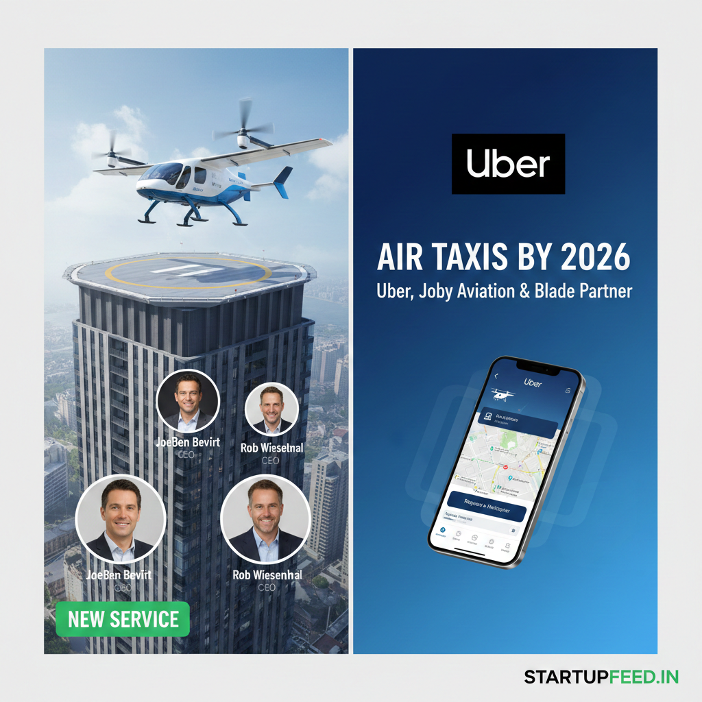 Uber helicopter Blade air taxi Joby Aviation eVTOL New York 2026 ride-hailing app booking