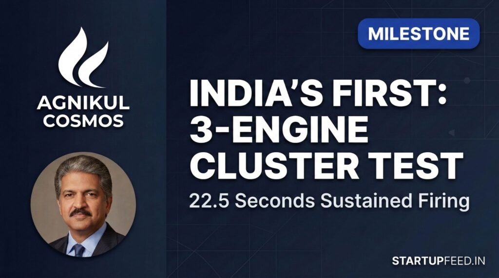 Agnikul Cosmos: India’s First Historic 3-Engine Rocket Test Milestone