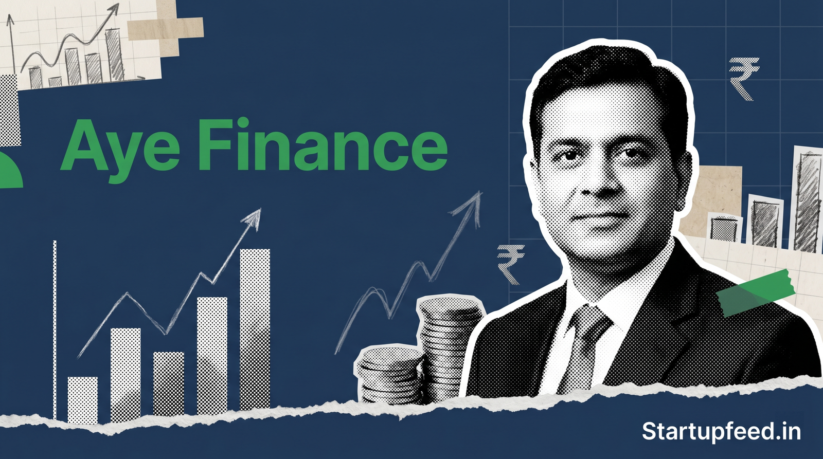 Aye Finance Q4 FY26 net profit doubled 111% year on year to Rs 85.9 Cr as MSME loan AUM surged 27% to Rs 7,044 Crore.