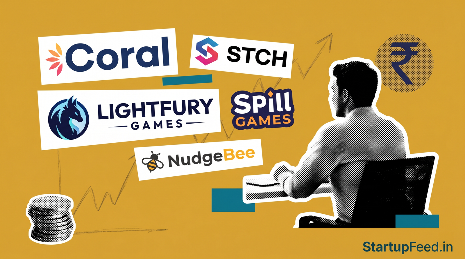 Five emerging startups in India including Coral and LightFury Games raised $47 Mn during the week ending April 25, 2026.