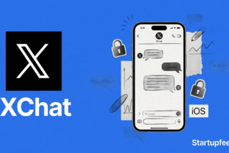 X Launches XChat standalone iOS messaging app with end-to-end encryption and no ads, announced April 24 2026 by Elon Musk's X Corp.
