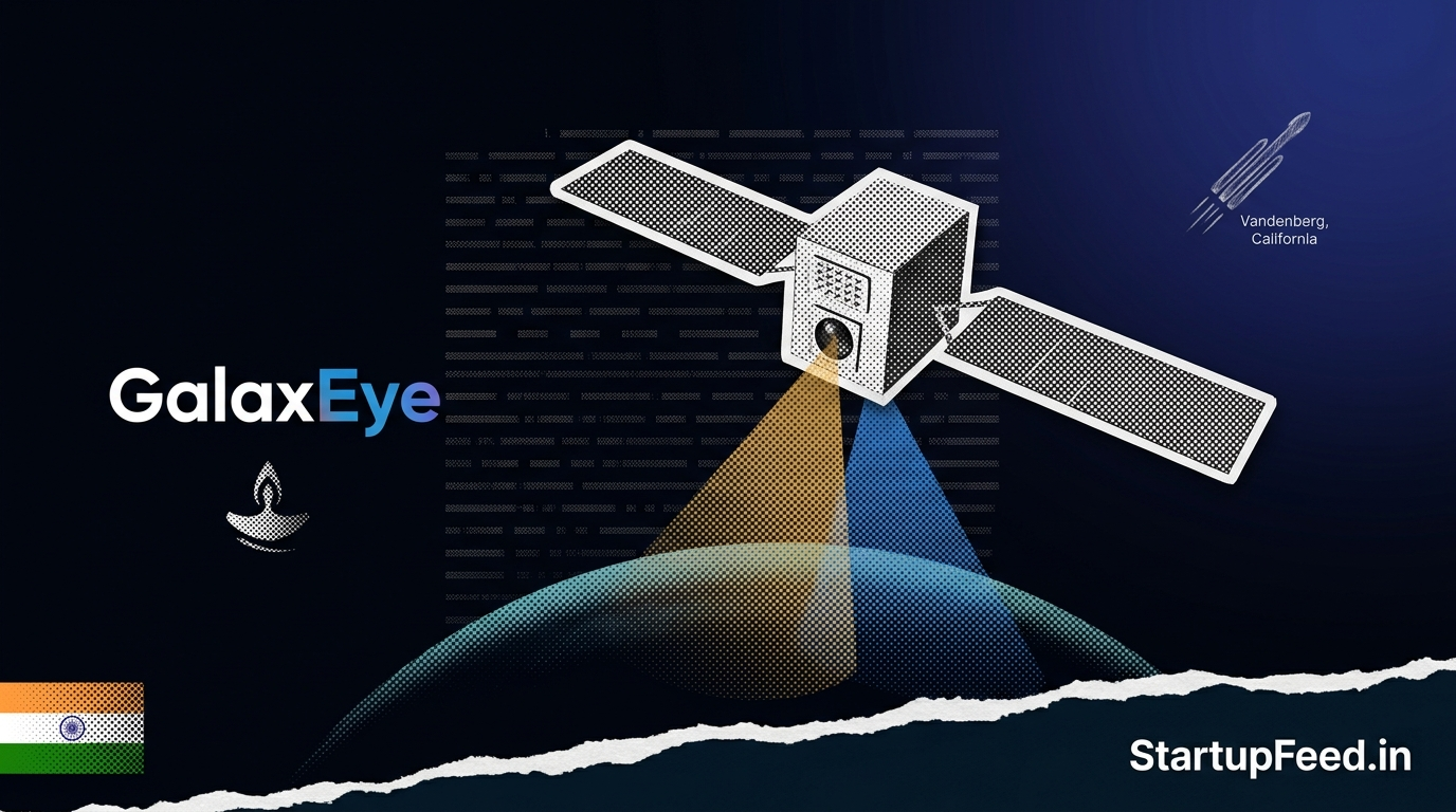 GalaxEye Mission Drishti OptoSAR satellite launch — India's largest privately built 190 kg spacecraft launched aboard SpaceX Falcon 9 from Vandenberg Space Force Base on May 3, 2026