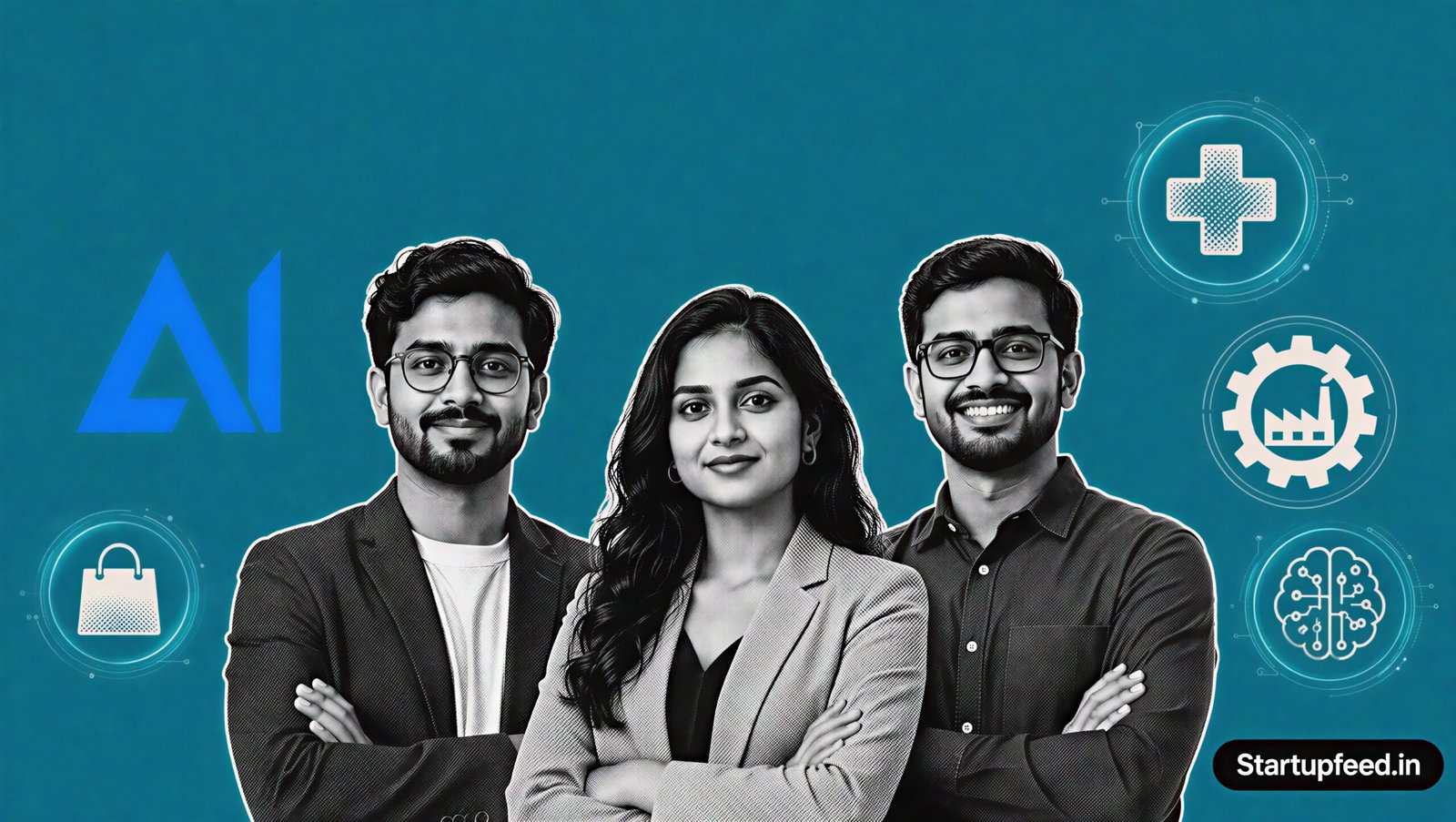 Indian AI startups building scalable solutions as global AI market heads toward 407 billion dollars by 2027.
