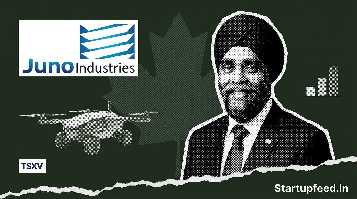 Juno Industries RTO Harjit Sajjan defence startup raises $12 million subscription receipt financing for TSXV reverse takeover and autonomous defence systems platform.