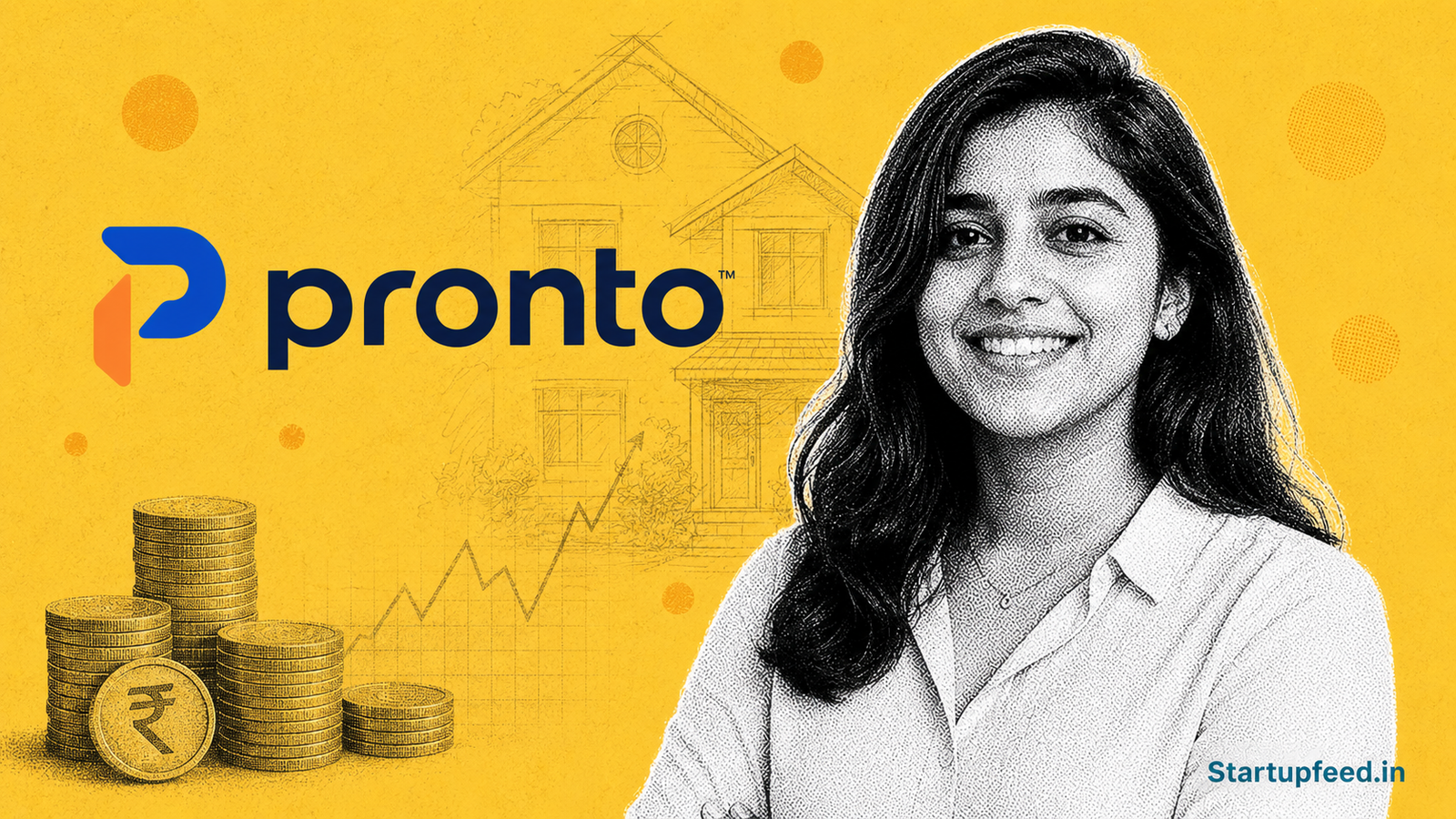 Anjali Sardana, founder of Pronto, as Pronto Extends Series B to $45 Mn with Lachy Groom's backing for India's home services market. (22 words — trim to 20:) "Anjali Sardana, founder of Pronto, celebrates as Pronto Extends Series B to $45 Mn at $200 Mn valuation.