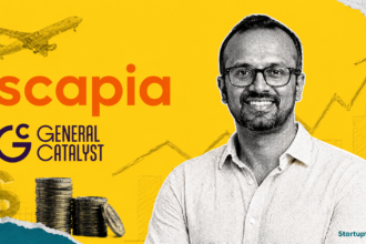 Scapia founder Anil Goteti pictured as Scapia Raises $63 Mn led by General Catalyst at $500 Mn valuation.