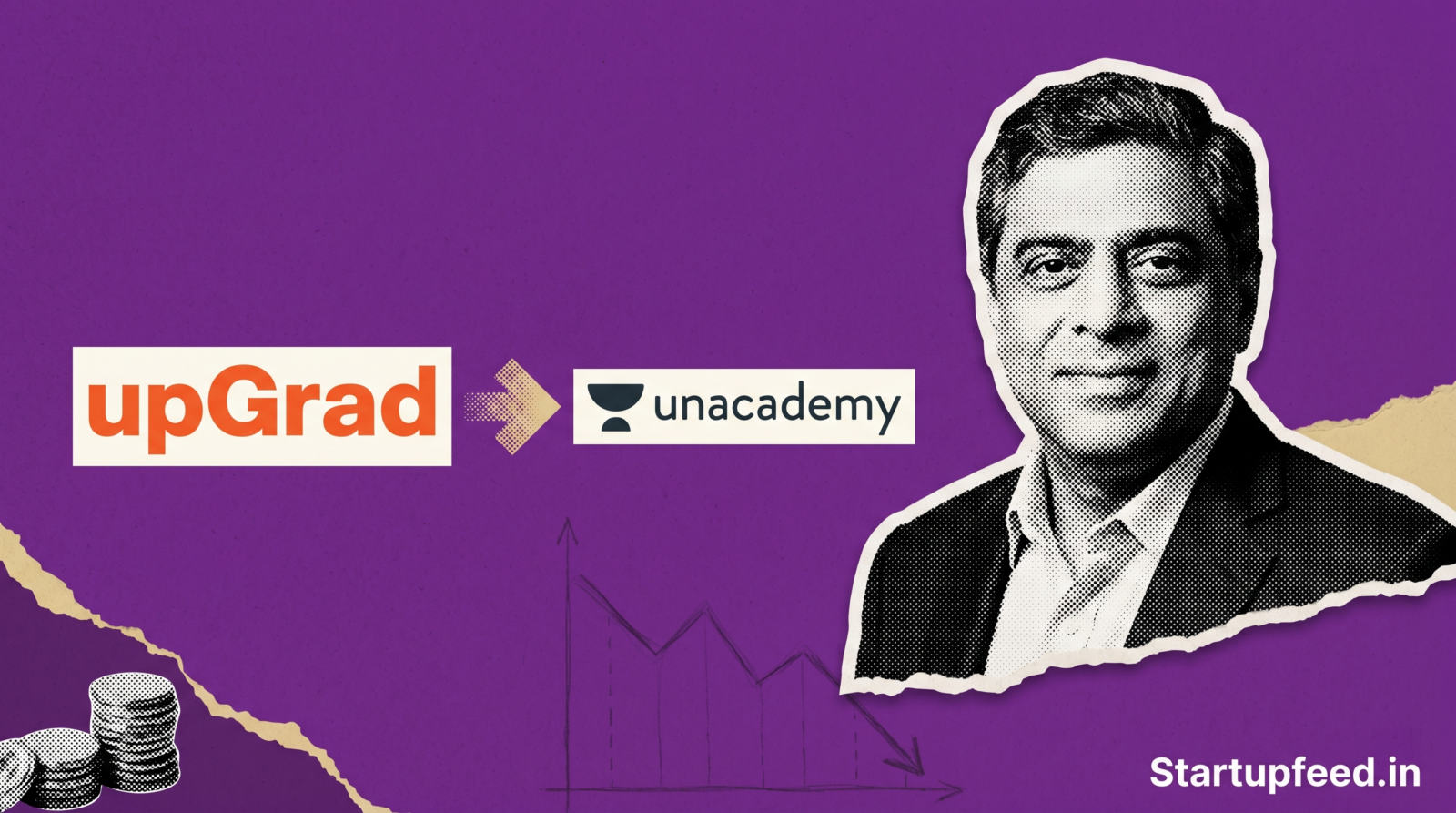 upGrad acquires Unacademy in a Rs 2,055 Cr all-stock deal as Ronnie Screwvala and Gaurav Munjal confirm the edtech merger