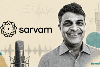 Sarvam AI founders Vivek Raghavan and Pratyush Kumar with Sarvam Samvaad voice agents platform opening to public.
