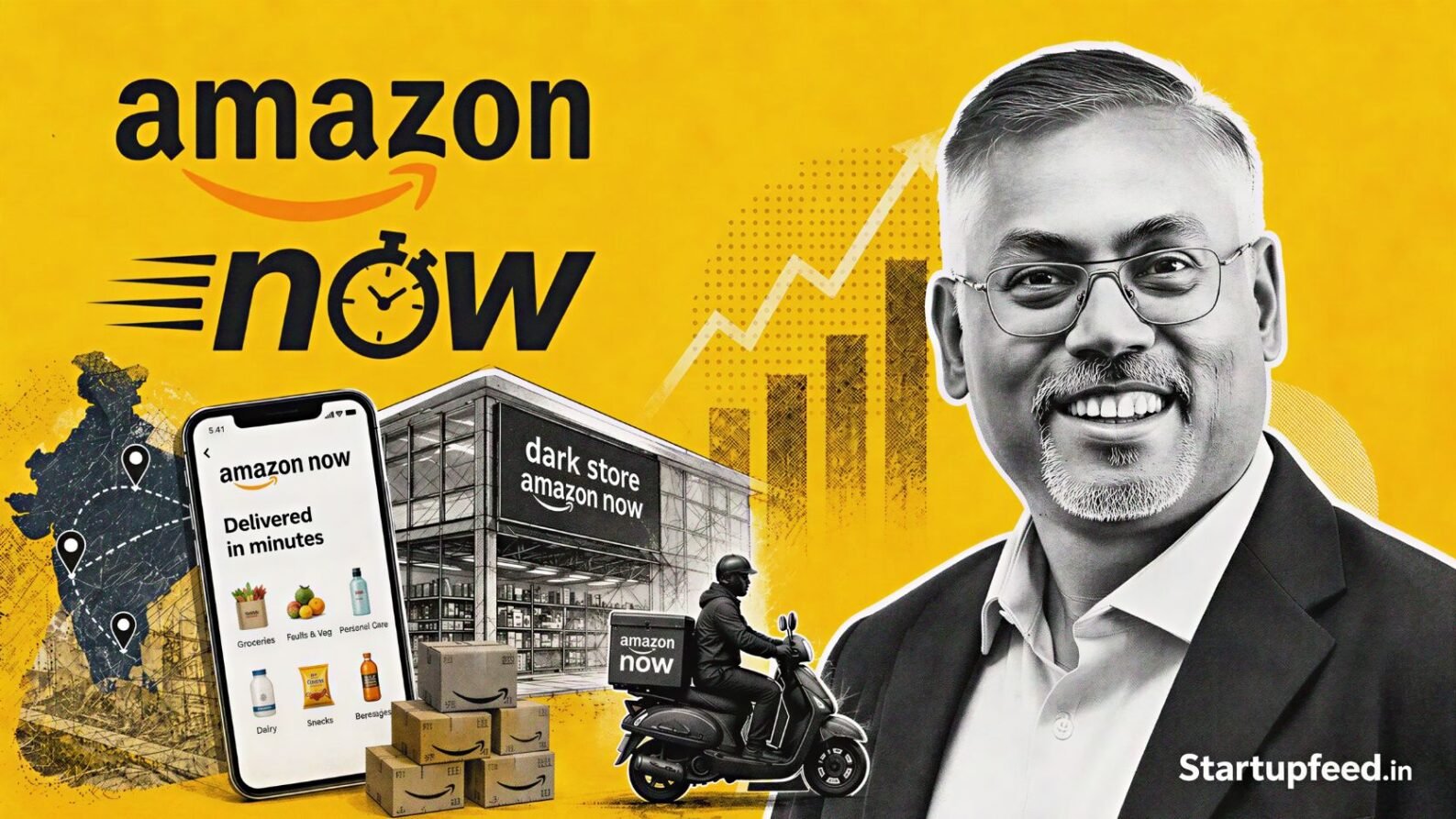 Samir Kumar outlines Amazon Now quick commerce expansion in India