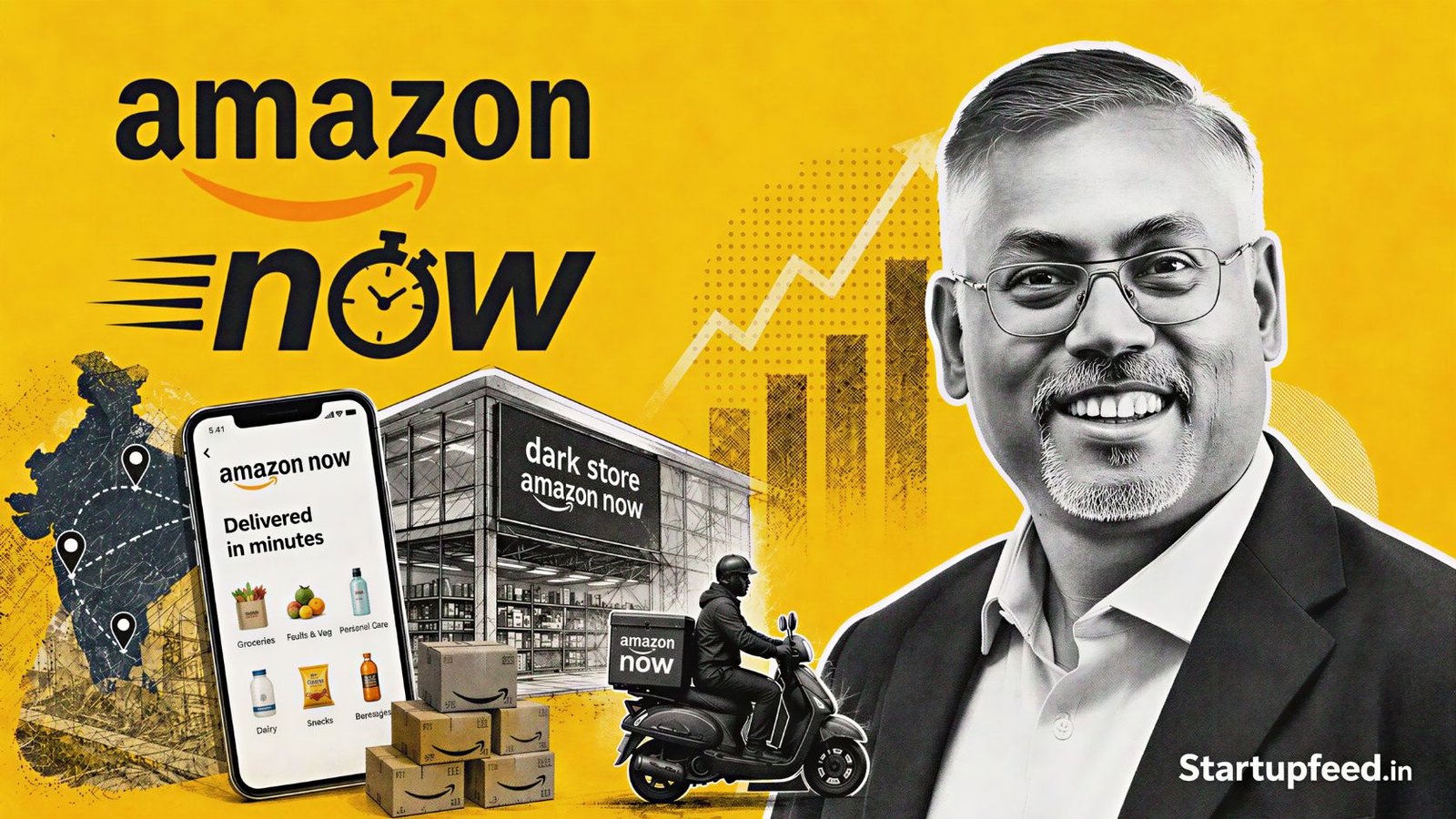 Samir Kumar outlines Amazon Now quick commerce expansion in India