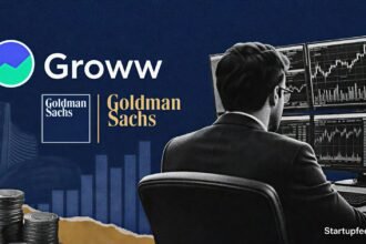 Groww block deal as Friale Fund IV LLC sells 1.13 crore shares to Goldman Sachs Bank Europe SE for Rs 210.4 Cr via BSE open market transaction.