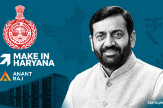 Haryana Industrial Policy 2026 announcement by Chief Minister Nayab Singh Saini at Make in Haryana launch with Rs 5 Lakh Cr tech target.