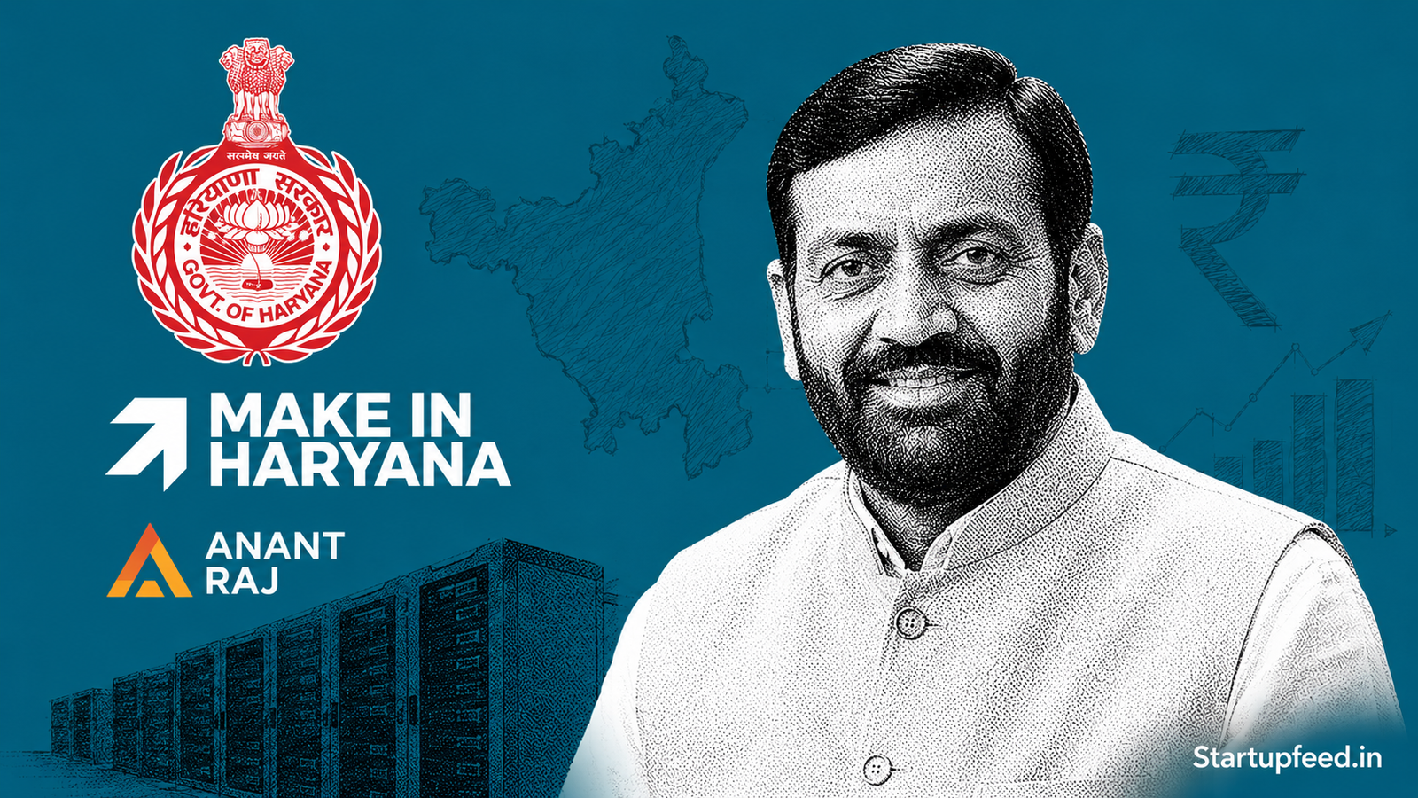Haryana Industrial Policy 2026 announcement by Chief Minister Nayab Singh Saini at Make in Haryana launch with Rs 5 Lakh Cr tech target.