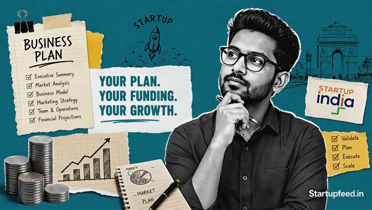 How to write a business plan for startup funding in India