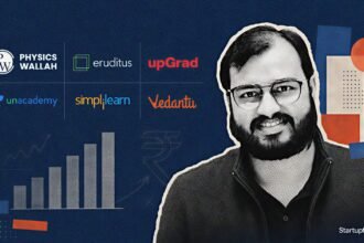 India's seven biggest edtech business models compared as PhysicsWallah, Eruditus, and upGrad compete for India's education market in 2026.