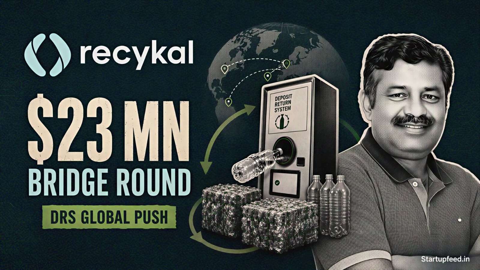 Recykal Bridge Round raises $23 Mn for DRS rollout and global expansion