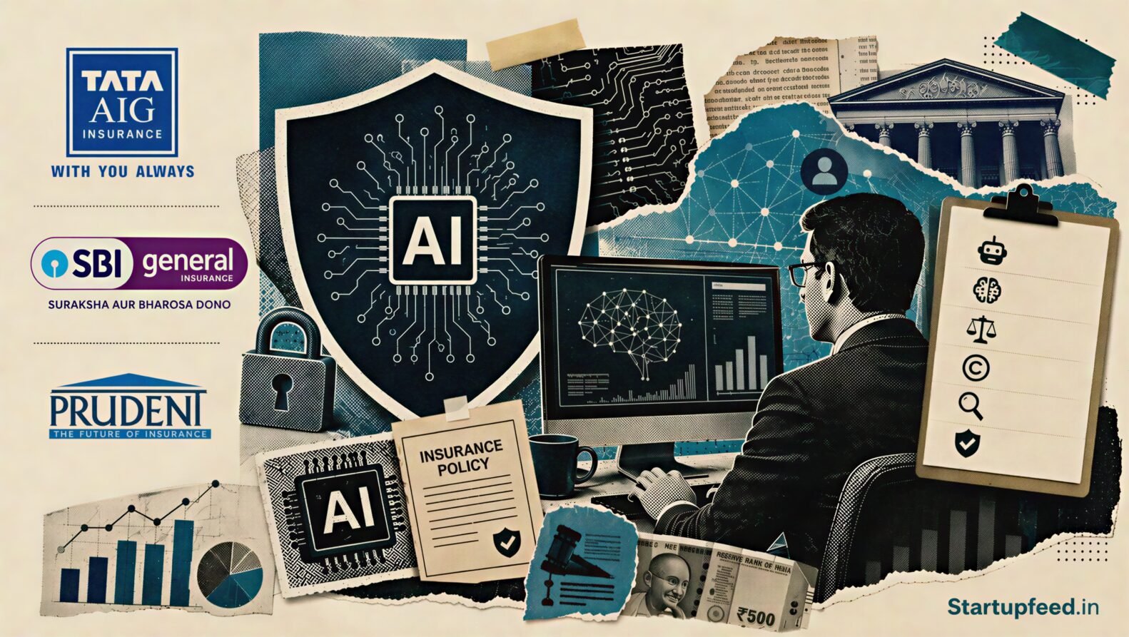 Businesses adopt AI insurance India coverage as Tata AIG, SBI General, and Prudent Insurance Brokers expand protection against AI-related enterprise risks