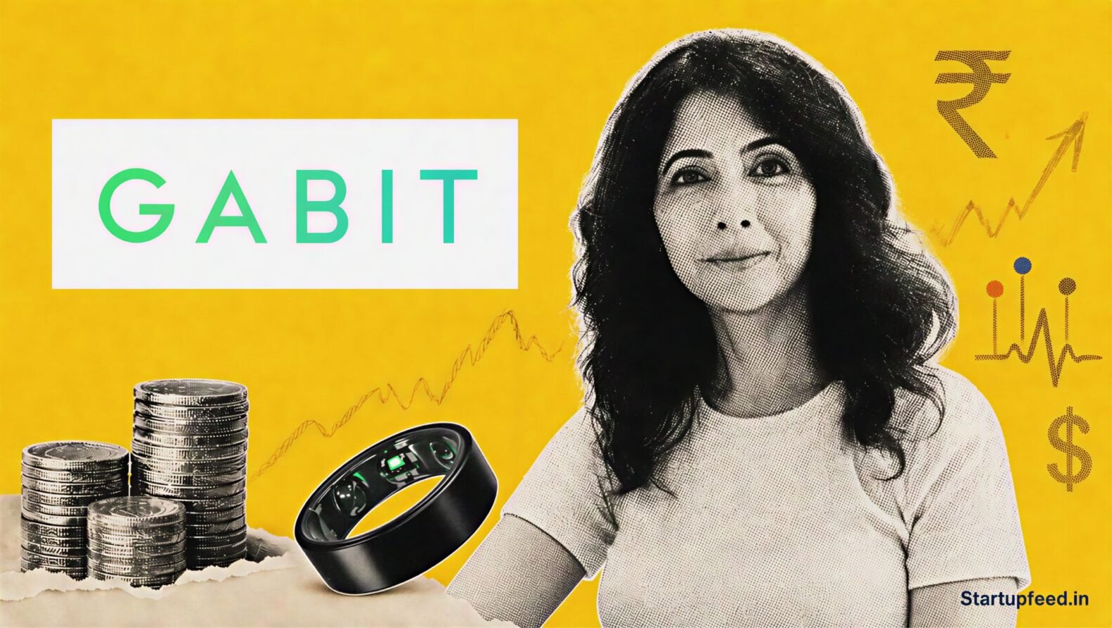 Arpana Shahi, co-founder of Gabit, leading Arpana Shahi healthtech profile with smart ring platform