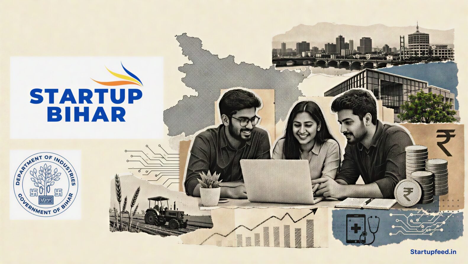 Bihar startup boom visualised through young founders, Startup Bihar support and an emerging Patna innovation corridor