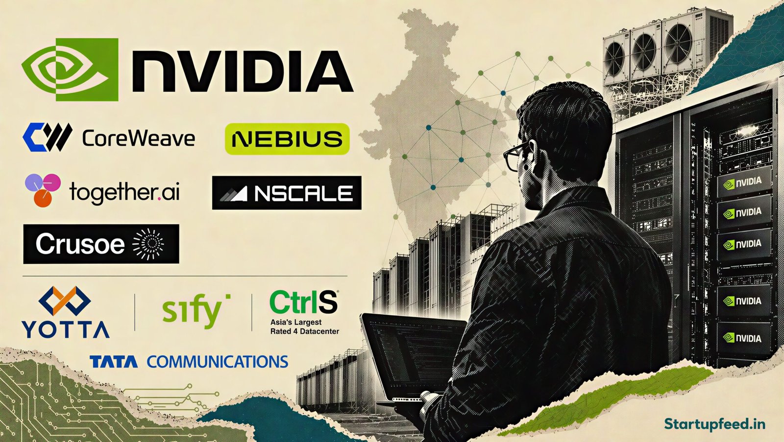 Nvidia Neoclouds exploring India data centre leases with Yotta, Sify, CtrlS and Tata Communications as AI compute demand accelerates