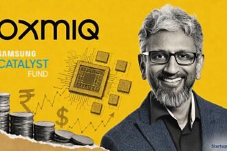 Raja Koduri beside the OXMIQ logo as the OXMIQ Series A brings $35 Mn for licensable AI GPU development