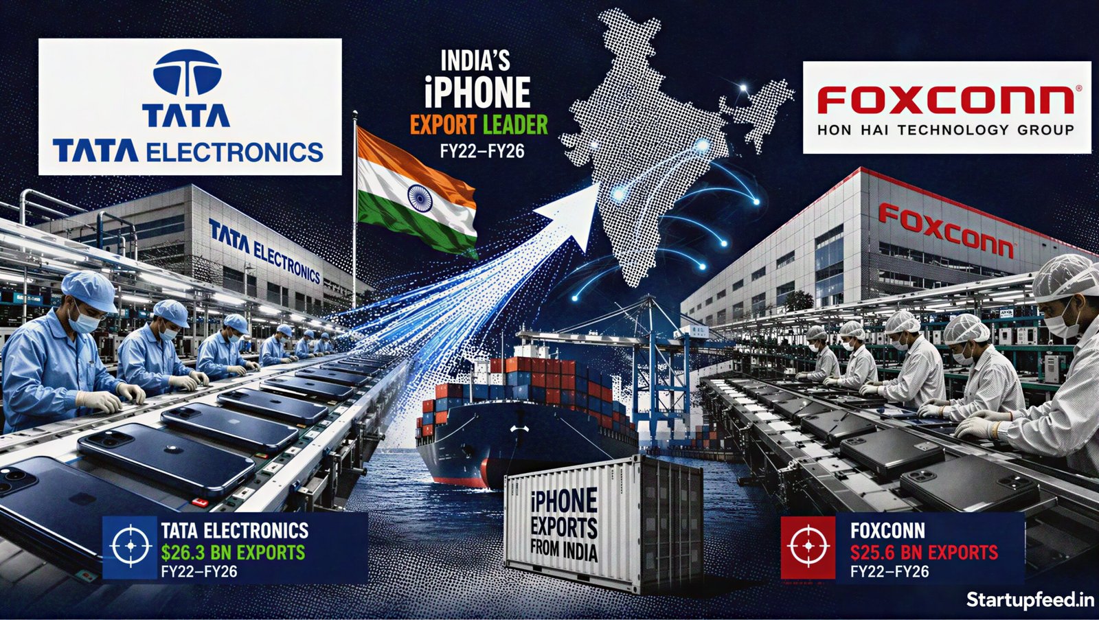 Tata Electronics Beats Foxconn in Huge iPhone Export Win