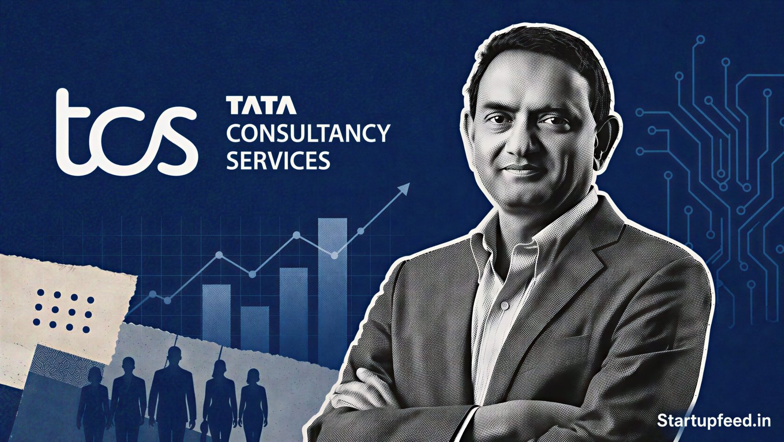 TCS adds 9,279 jobs with CEO K Krithivasan as the company expands AI-native hiring and grows headcount to 593,798 in Q1 FY27