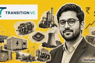 Transition VC Fund II visual with energy deeptech infrastructure, investment symbols and the official Transition VC logo
