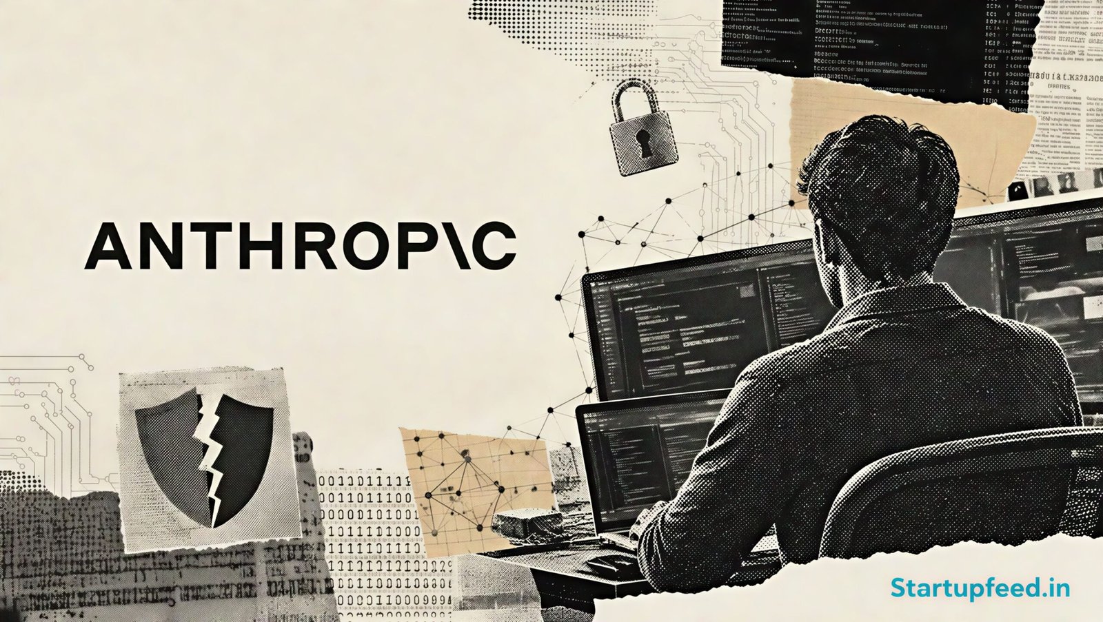 Anthropic AI breach showing Claude Opus 4.7, Mythos 5, and the Anthropic logo during cybersecurity evaluation incidents