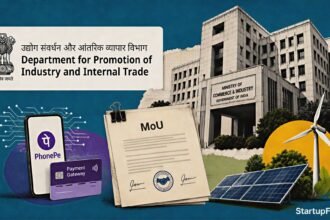 DPIIT PhonePe Shell MoU shown with official government, payments and clean-energy partnership symbols