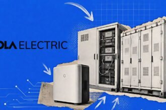 Ola Electric battery storage range with Shakti, Shakti Rack and Mahashakti systems