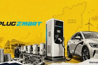 Plugzmart Tamil Nadu MoU shown through EV charging hardware and manufacturing cues
