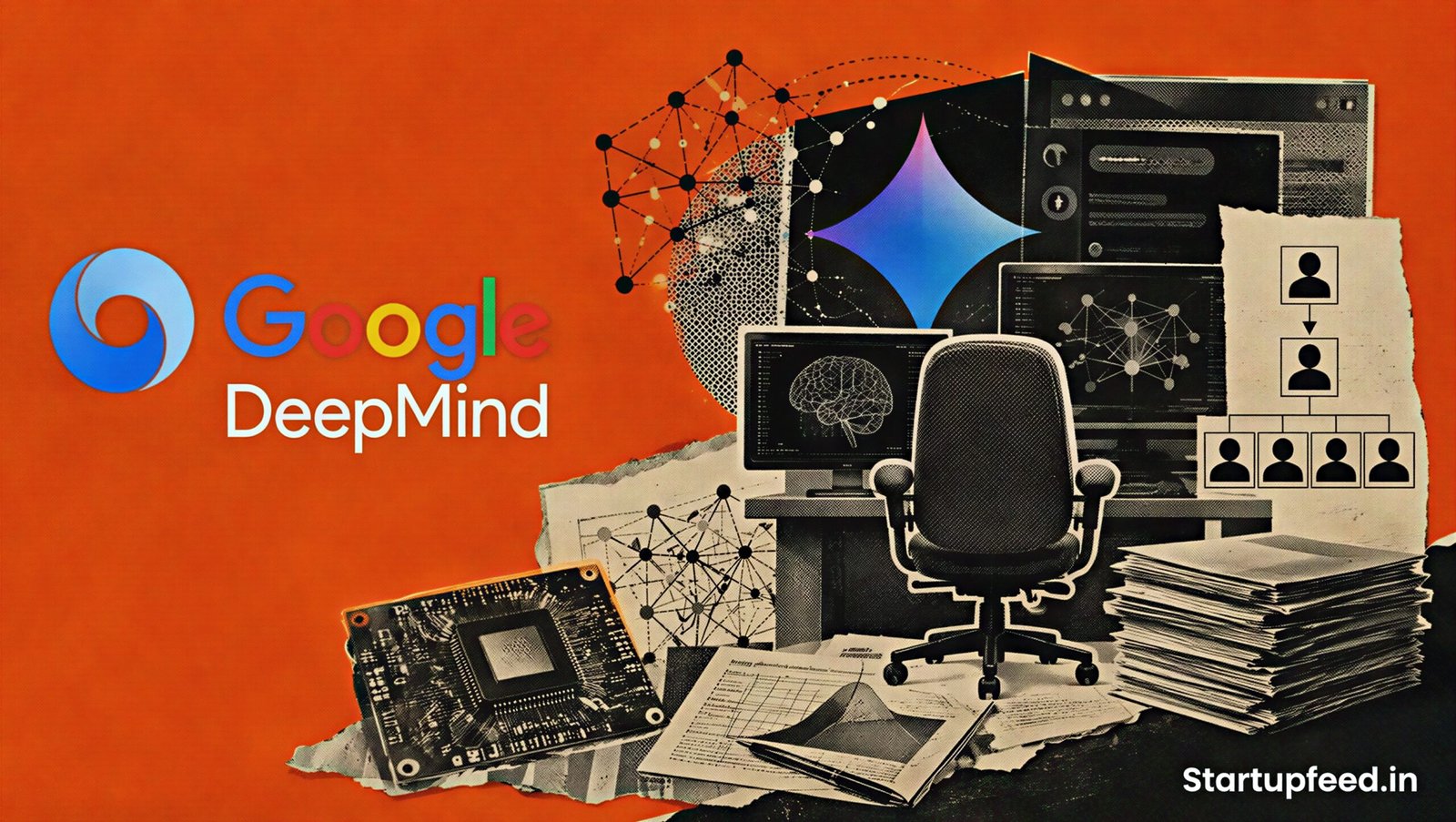 Demis Hassabis steps down as Google DeepMind leadership shifts to Koray Kavukcuoglu, with Gemini and AI research imagery