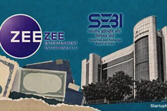 Zee Fundraise under SEBI scrutiny with official Zee logo, SEBI emblem and regulatory document collage