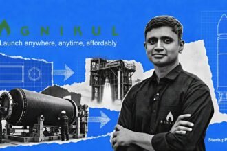 Srinath Ravichandran with Agnikul Cosmos reusable rockets testing visuals for STIF and PROOF in Chennai