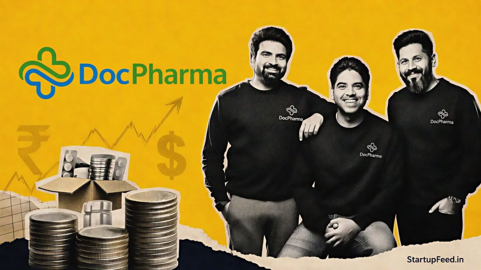 DocPharma funding round led by Equentis with co-founder Saquib Ali and healthcare supply-chain elements