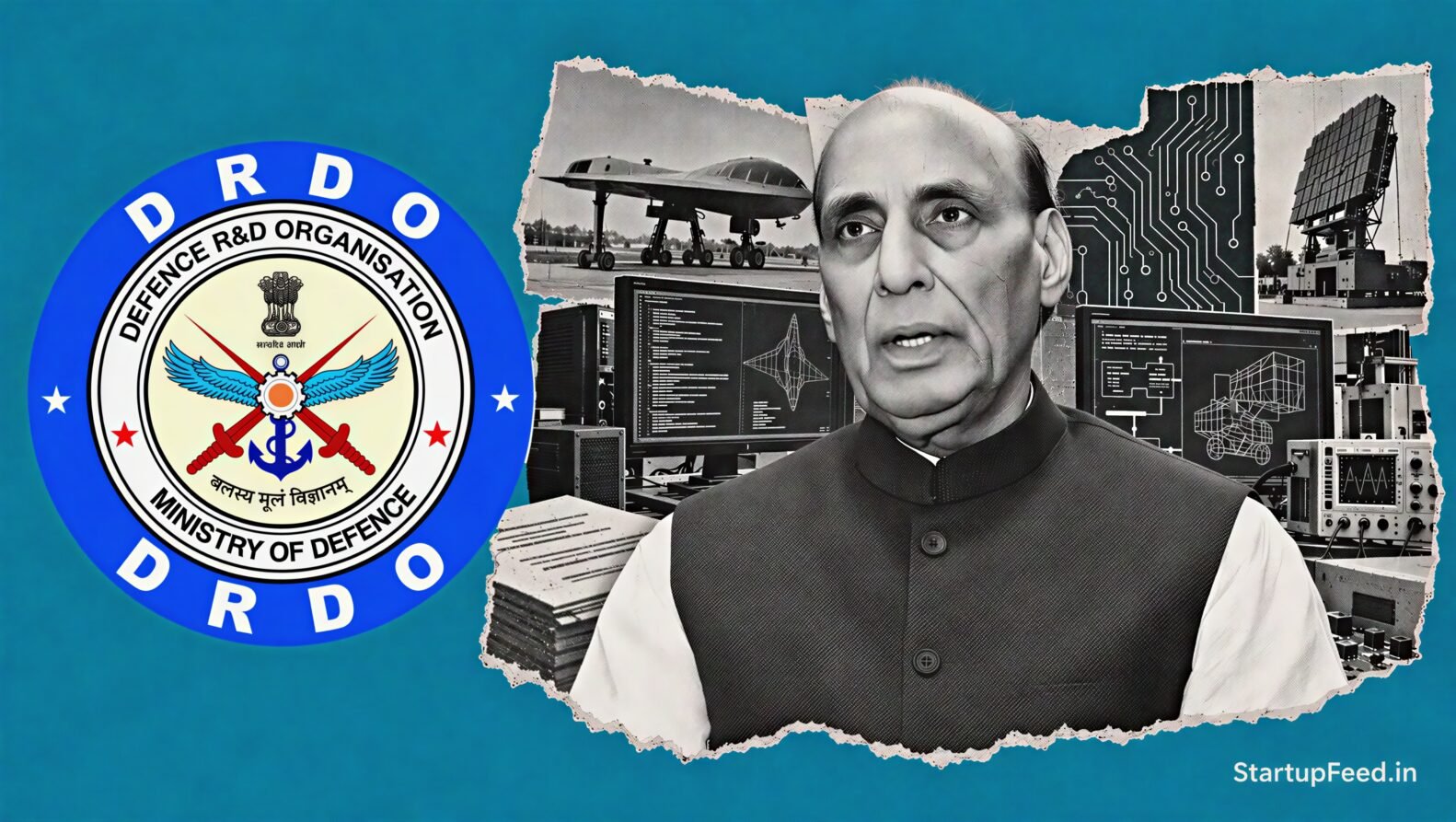 DRDO source code framework shown through the official emblem, defence laboratory and secure software documents