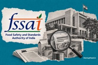 FSSAI food claim notices shown through the regulator’s emblem, compliance documents and inspected food packages